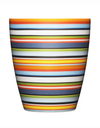 Multicolor Striped Cups