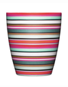 Multicolor Striped Cups