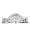 White Gold Zirconia and Diamond Watch