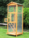 Wood Birds Cage