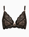 Lace Underwired Non-Pad Bra Set