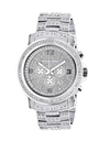 Men's Silver Zirconia Watch