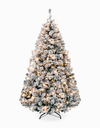 Snow Flocked Christmas Tree