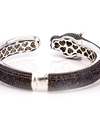 Black Rhodium Silver Bracelet