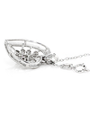 White Gold Diamond Heart Necklace